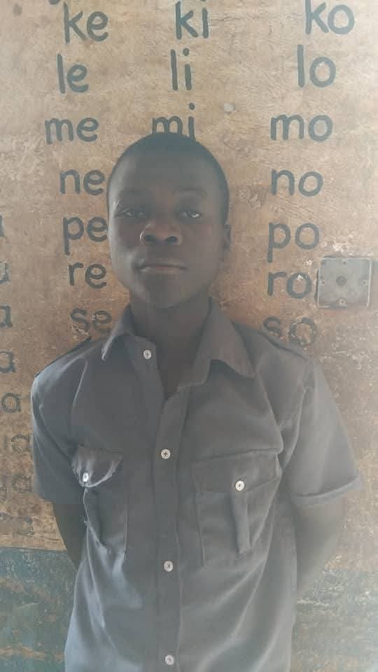 Manase's reaction over a new school uniform